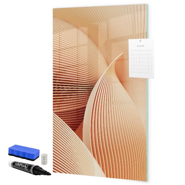 Schreib magnettafel Moderne Tafel für Notizen und Fotos