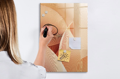 Schreib magnettafel Moderne Tafel für Notizen und Fotos