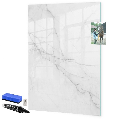 Schreib magnettafel Stilvolle Pinnwand für Fotos und Notizen