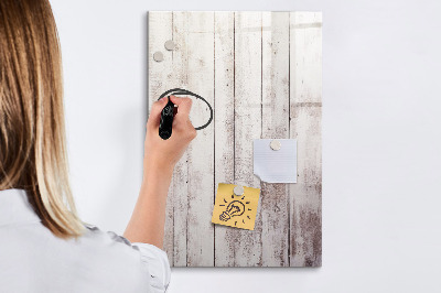 Magnettafel zum schreiben Eine Tafel zur Präsentation von Fotos und Notizen