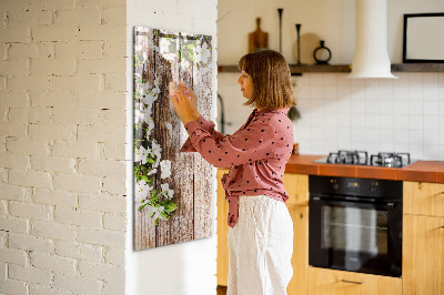 Schreib magnettafel Kreative Pinnwand für Fotos und Notizen