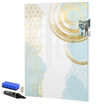 Magnettafel zum schreiben Ein kreativer Raum für Erinnerungen und Notizen