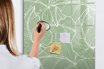 Schreib magnettafel Eine farbenfrohe Tafel für Fotos und Notizen