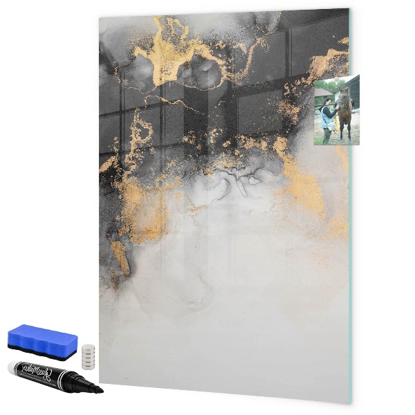 Schreib magnettafel Moderne Tafel für Notizen und Fotos