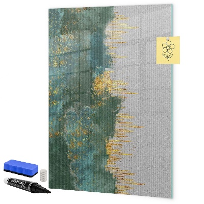 Schreib magnettafel Moderne Pinnwand für Fotos und Notizen