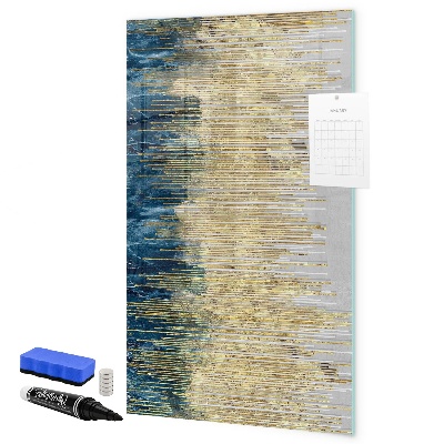 Magnettafel zum schreiben Moderne Pinnwand für Fotos und Notizen