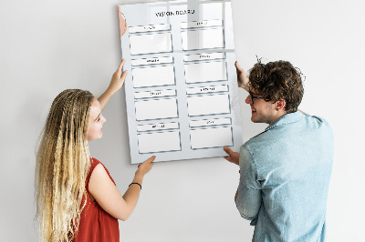 Schreib magnettafel Vision Board für ein besseres Leben