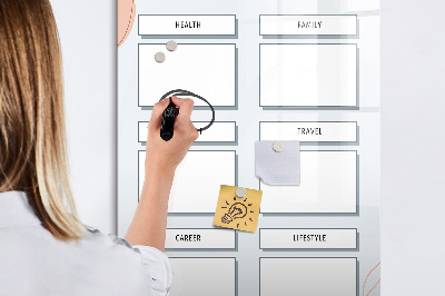 Schreib magnettafel Vision Board für ein besseres Leben
