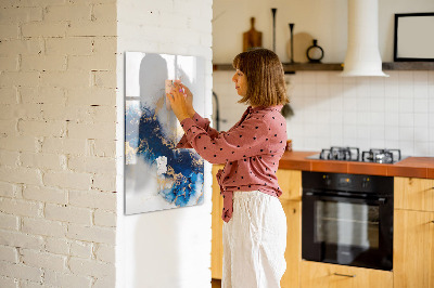 Schreib magnettafel Eine stylische Tafel für Notizen und Fotos