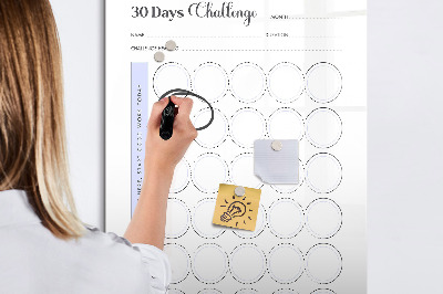 Schreib magnettafel 30-Tage-Fotografie-Challenge