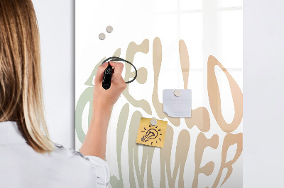 Schreib magnettafel Ein Sommer voller Erinnerungen und Freude