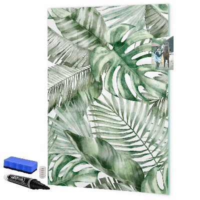 Schreib magnettafel Grüne Tafel für Fotos und Notizen