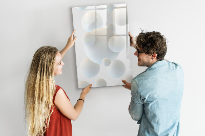 Schreib magnettafel Eine praktische Tafel für Notizen und Fotos