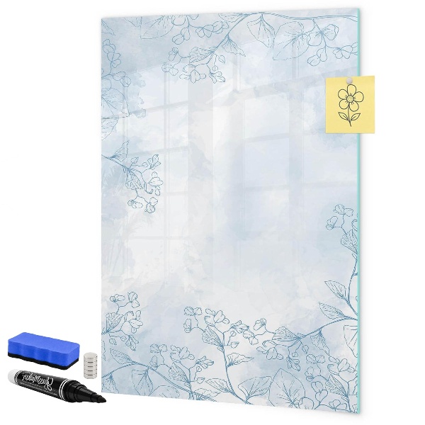 Magnettafel zum schreiben Kreative Pinnwand für Fotos und Notizen