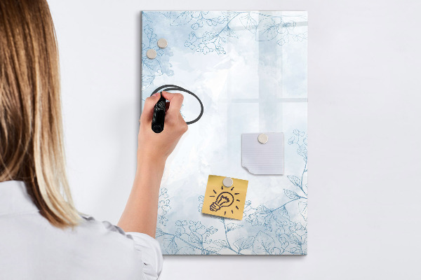 Magnettafel zum schreiben Kreative Pinnwand für Fotos und Notizen