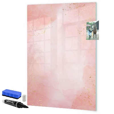 Magnettafel zum schreiben Pastellfarbene Tafel für Fotos und Notizen