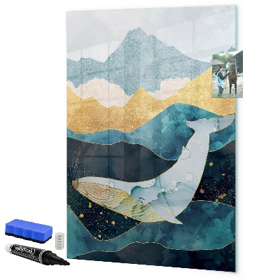 Schreib magnettafel Kreative Pinnwand für Fotos und Notizen