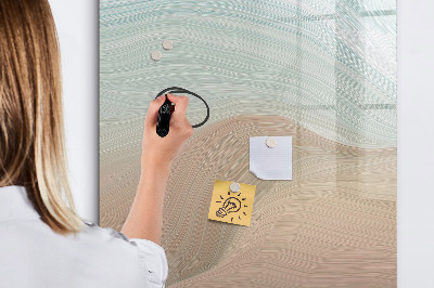 Schreib magnettafel Eine farbenfrohe Tafel für Notizen und Fotos