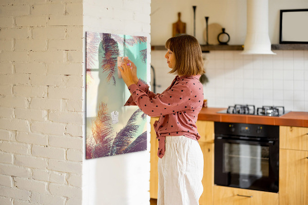 Schreib magnettafel Kreative Pinnwand für Fotos und Notizen