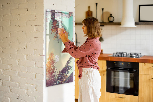 Schreib magnettafel Kreative Pinnwand für Fotos und Notizen