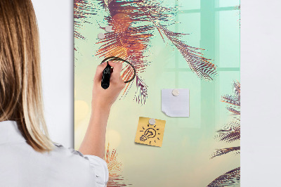 Schreib magnettafel Kreative Pinnwand für Fotos und Notizen