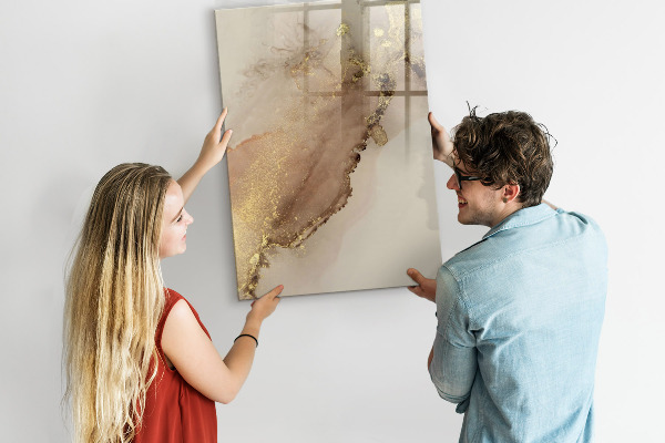 Schreib magnettafel Stilvolle Pinnwand für Fotos und Notizen