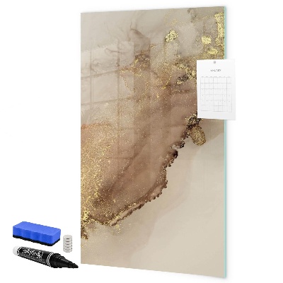 Schreib magnettafel Stilvolle Pinnwand für Fotos und Notizen