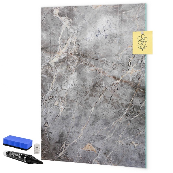 Schreib magnettafel Memotafel mit Magneten und Fotos