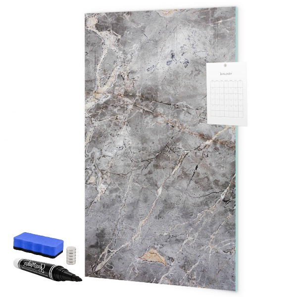 Schreib magnettafel Memotafel mit Magneten und Fotos