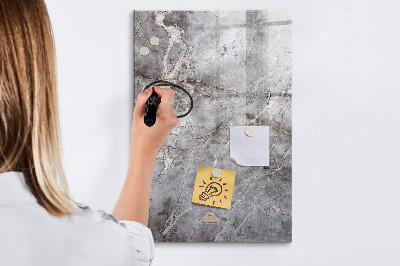 Schreib magnettafel Memotafel mit Magneten und Fotos