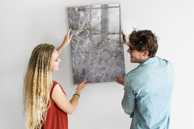 Schreib magnettafel Memotafel mit Magneten und Fotos