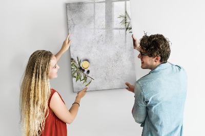 Schreib magnettafel Moderne Tafel für Notizen und Fotos