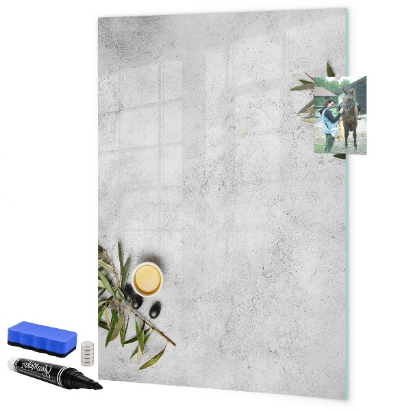 Schreib magnettafel Moderne Tafel für Notizen und Fotos