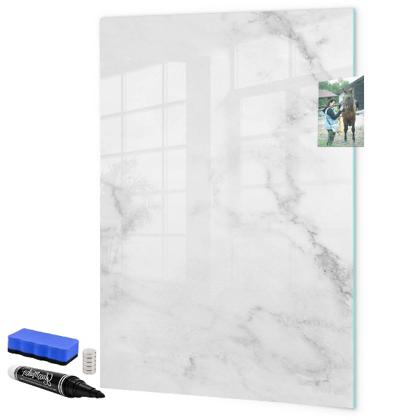 Magnettafel zum schreiben Magnettafel für Fotos und Notizen