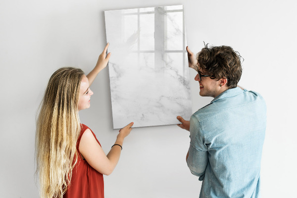 Magnettafel zum schreiben Magnettafel für Fotos und Notizen