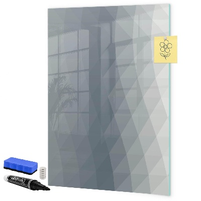 Magnettafel zum schreiben Notiz- und Fototafel