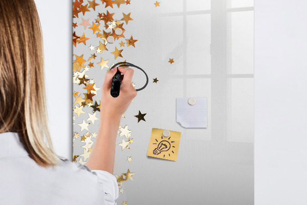Schreib magnettafel Kreative Pinnwand für Fotos und Notizen