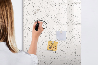 Schreib magnettafel Eine kreative Art, Ihre Fotos zu präsentieren