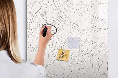 Schreib magnettafel Eine kreative Art, Ihre Fotos zu präsentieren