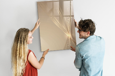 Magnettafel zum schreiben Moderne Fotodisplaytafel
