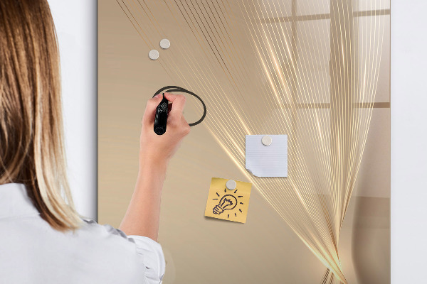 Magnettafel zum schreiben Moderne Fotodisplaytafel