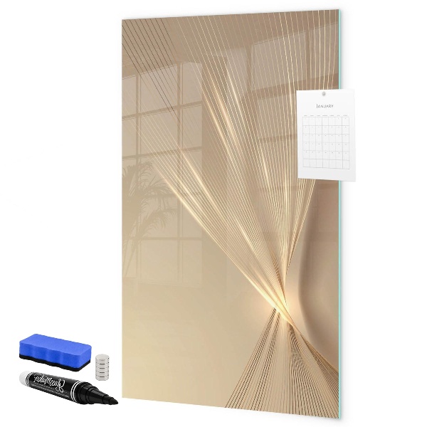 Magnettafel zum schreiben Moderne Fotodisplaytafel