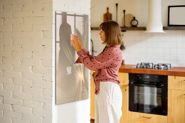 Magnettafel zum schreiben Moderne Fotodisplaytafel