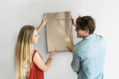 Magnettafel zum schreiben Moderne Fotodisplaytafel