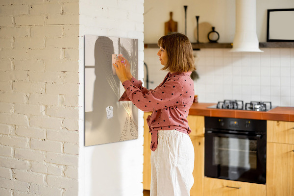 Magnettafel zum schreiben Moderne Fotodisplaytafel