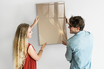 Magnettafel zum schreiben Moderne Fotodisplaytafel
