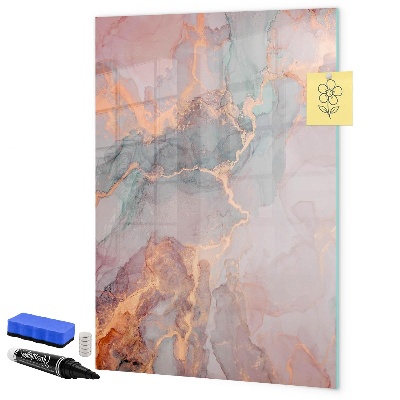 Schreib magnettafel Eine stylische Tafel für Notizen und Fotos
