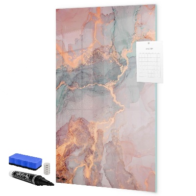 Schreib magnettafel Eine stylische Tafel für Notizen und Fotos