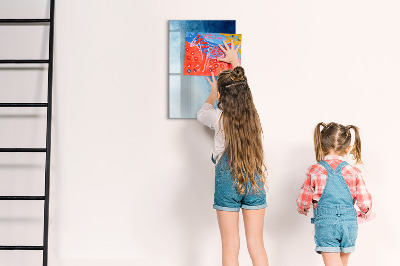 Schreib magnettafel Magnettafel für Fotos und Notizen