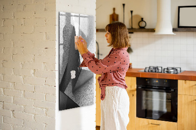 Schreib magnettafel Moderne Fotodisplaytafel